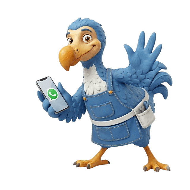 Mascotte Dodo Prop